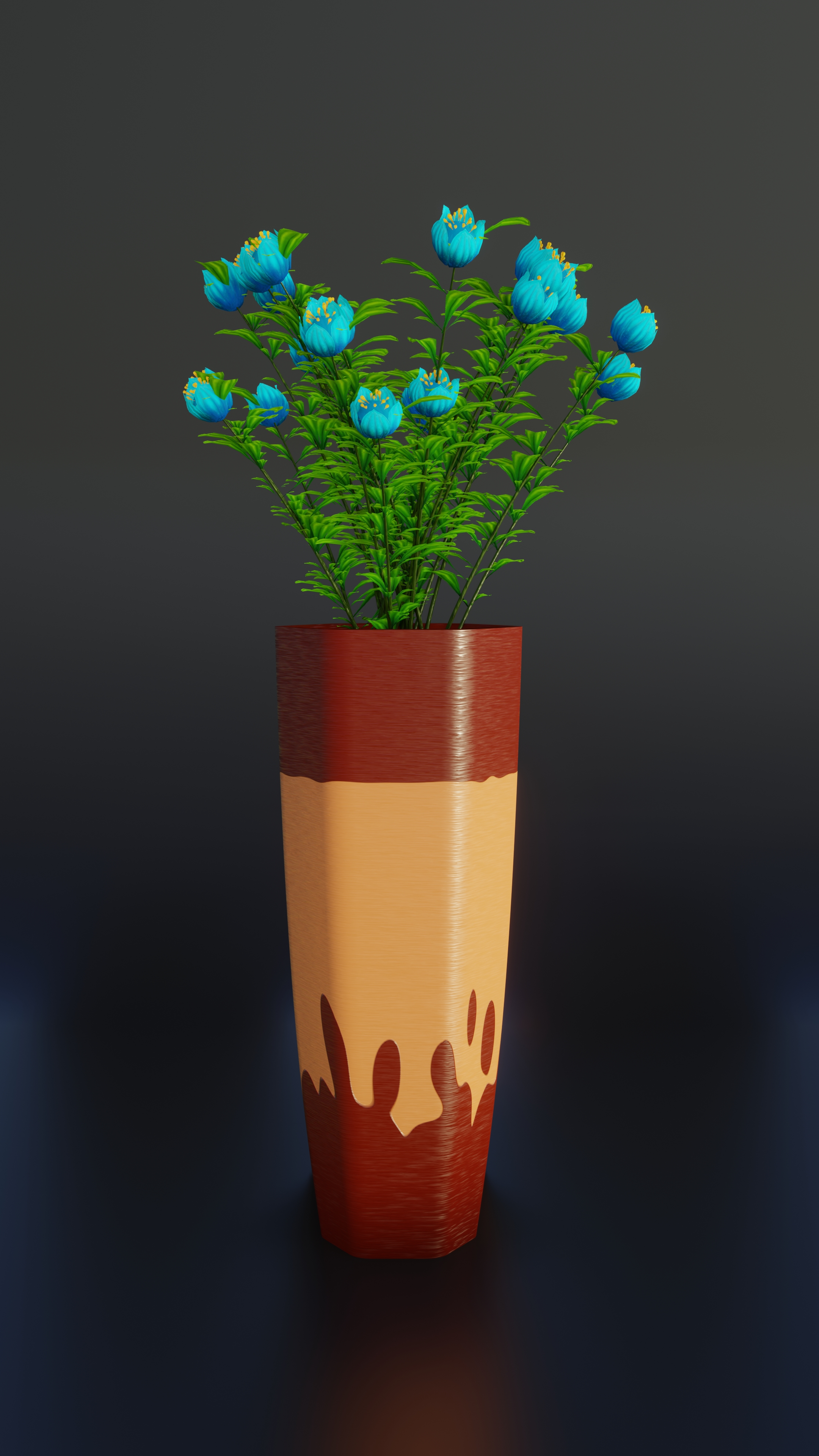 Vase with Flowers with Geometry Nodes preview image 2